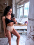 (2pcs) String type panties T0153 - BEIGE + BLACK